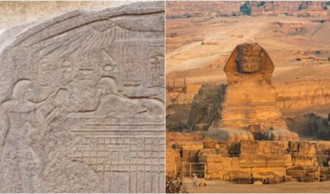 Giza Mirror: Archaeologists are confident they have found a second Sphinx (5 photos)