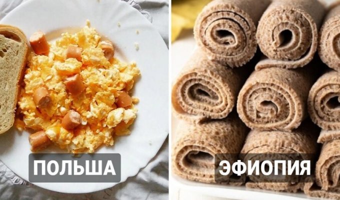 15 удивительных  завтраков из разных стран мира, которые доказывают,  что в еде есть свои культурные причуды (16 фото)