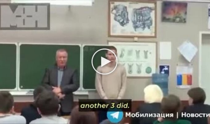 Russian official came straight to college to recruit 18-year-old students for war