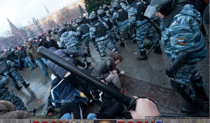 Фотожабы на тему народных волнений в Москве (40 фото)