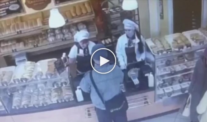 A Russian exploded an airsoft grenade in a bakery because he was denied free baked goods.