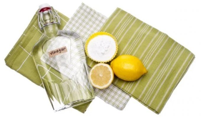 Eco-Cleaning: Homemade Recipes with Natural Cleaners Made with Vinegar, Baking Soda, and Lemon (15 photos)