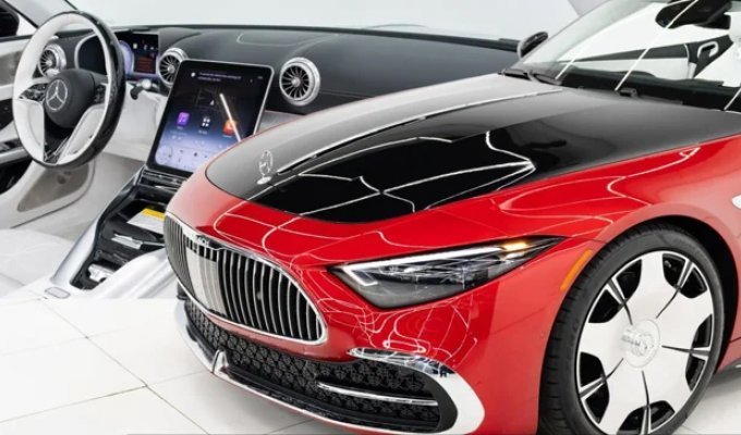 Этот подержанный Maybach SL 680 Monogram имеет всего 15 миль пробега и стоит целое состояние (2 фото)