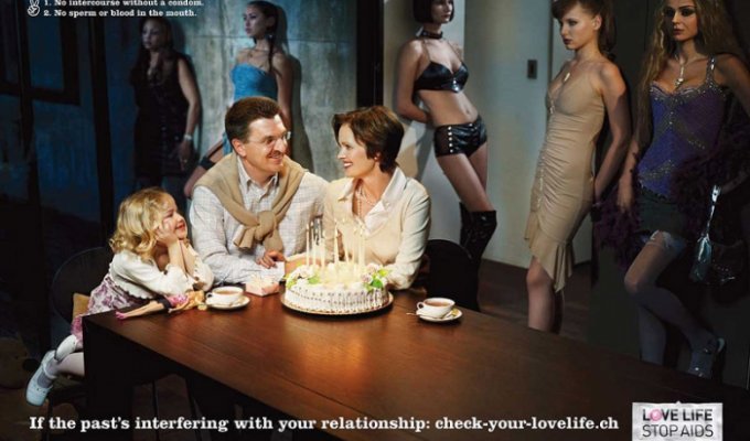Реклама безопасного секса (16 фото)
