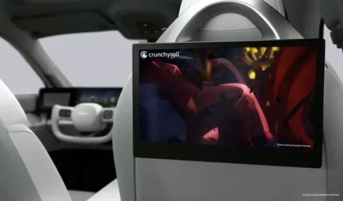 В электрокар от Sony и Honda встроят PlayStation (5 фото + 1 видео)