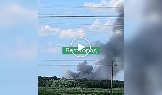 В Белгородской области прогремели взрывы, вспыхнул склад боеприпасов, - СМИ