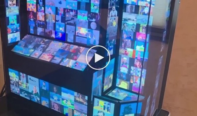 Энтузиаст собрал самый яркий топовый ПК с 15000 анимированных GIF-изображений