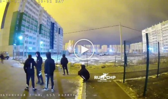 Массовая драка со стрельбой в Челябинске (мат)