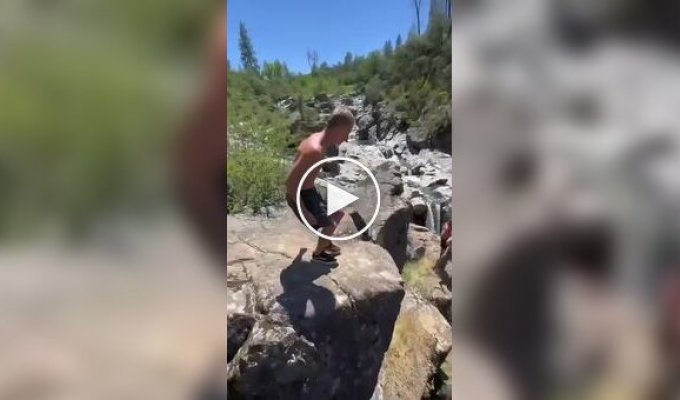 Страха нет!: невероятные прыжки с огромной высоты