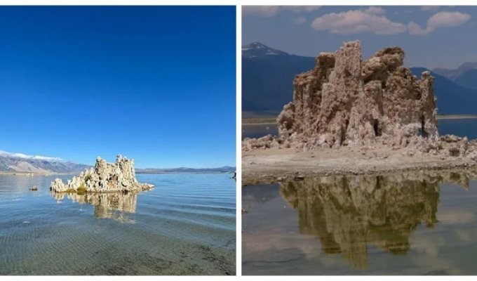 Озеро Моно: древнее чудо Калифорнии (20 фото)