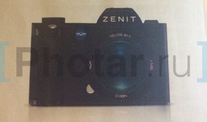 Zenit D1 с объективом Helios 40-3 — новый фотоаппарат КМЗ (5 фото)