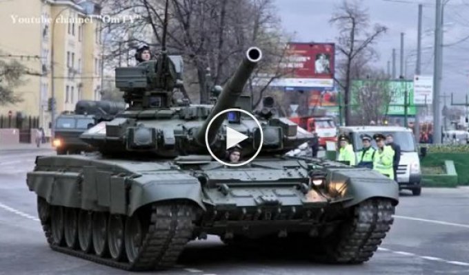 Российские Т-90 на Донбассе