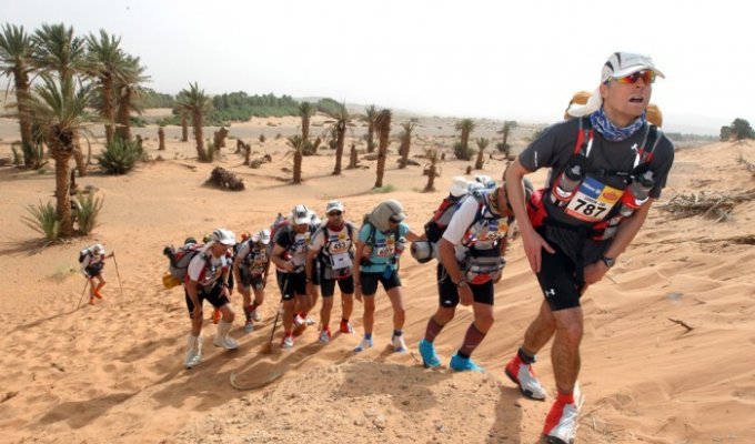 26-ой Песчаный марафон (Marathon des Sables) (23 фото)