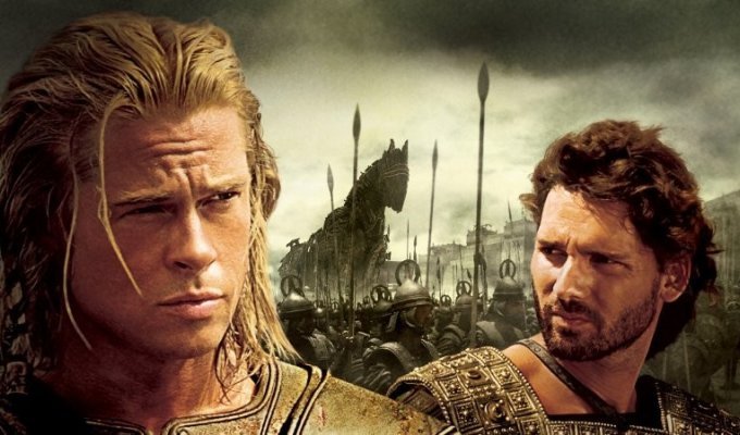 22 unknown facts about the film “Troy” (8 photos + 1 video)