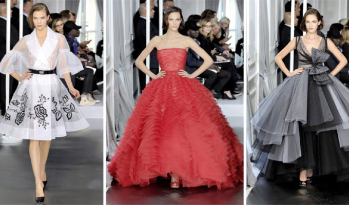 Неделя высокой моды в Париже Dior (весна 2012 Couture) (42 фото)