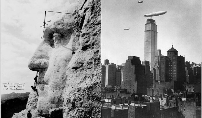 14 фото найвідоміших пам'яток під час будівництва (15 фото)