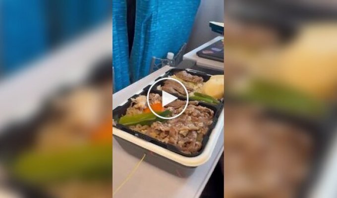 Passengers are given self-heating food on Japanese trains