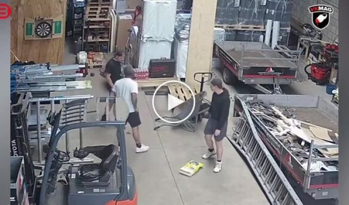 New intern and his first prank
