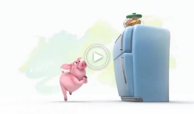 Классный мультфильм. Свинка и печенье