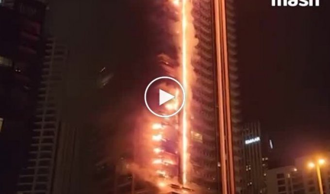 В Дубае загорелся небоскреб крупнейшего арабского застройщика Emaar