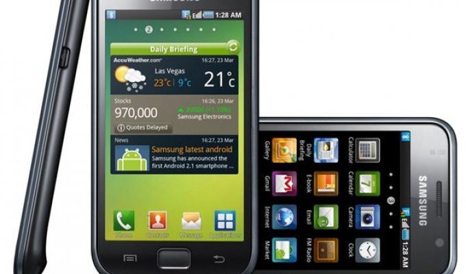 Samsung Galaxy S - коммуникатор с SuperAMOLED объявлен официально