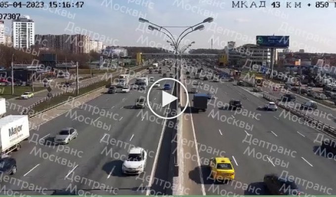 Mission Impossible - an attempt to cross the Moscow Ring Road