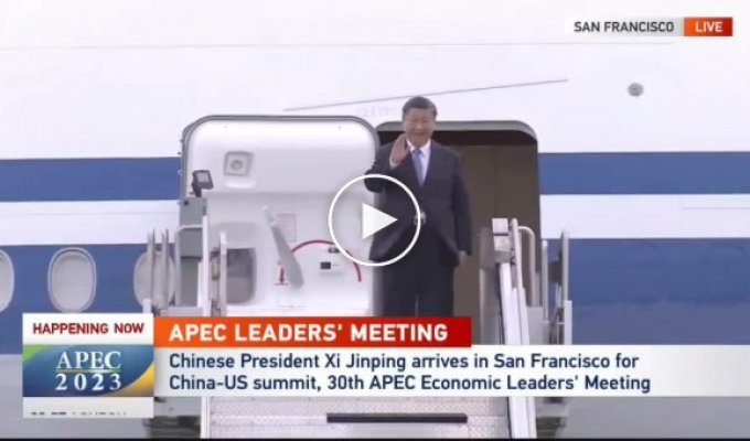Chinese leader Xi Jinping arrived in the United States for the first time in 6 years
