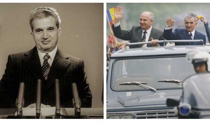 What did the car of the Romanian leader Ceausescu look like (9 photos)