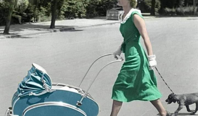 Baby strollers from the past that surprise with their design (19 photos)