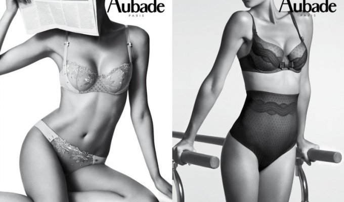 Календарь Aubade lingerie 2014 (14 фото)