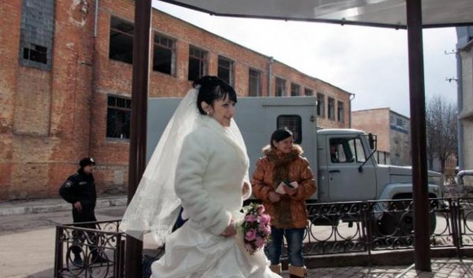 Любовь и свадьбы в исправительных учреждениях (12 фото)