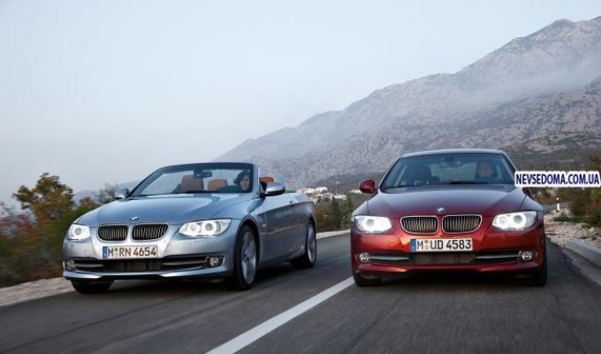 BMW представила новые модели 2011 BMW 3 Coupe и Convertible (50 фото)