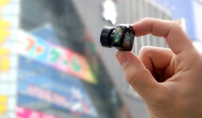 MAME-CAM — самая маленькая камера в мире (10 фото)