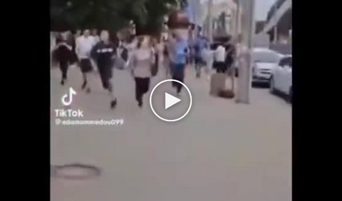 Shooting at a civilian drone scared people in Rostov