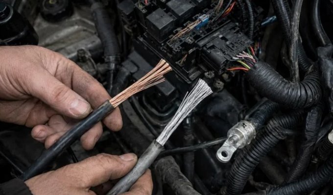 Ferrari, BMW, and Tesla switching from copper wiring to more affordable aluminum (1 photo)