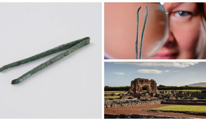 Під час розкопок 2000-річного римського поселення знайшли понад 50 пінцетів (5 фото)