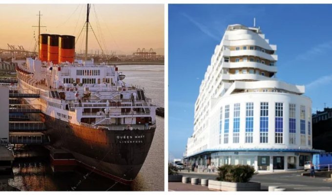 Корабль на побережье Сассекса, который стал жилым домом (9 фото + 1 видео)