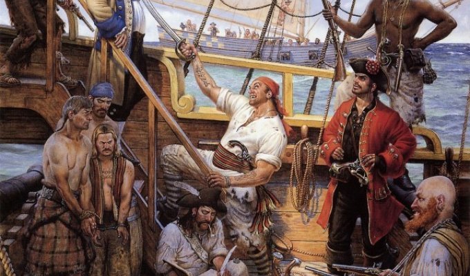 11 интересных фактов о морских пиратах (5 фото)