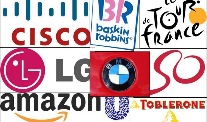 14 брендов, в логотипах которых содержатся тайные послания (15 фото)