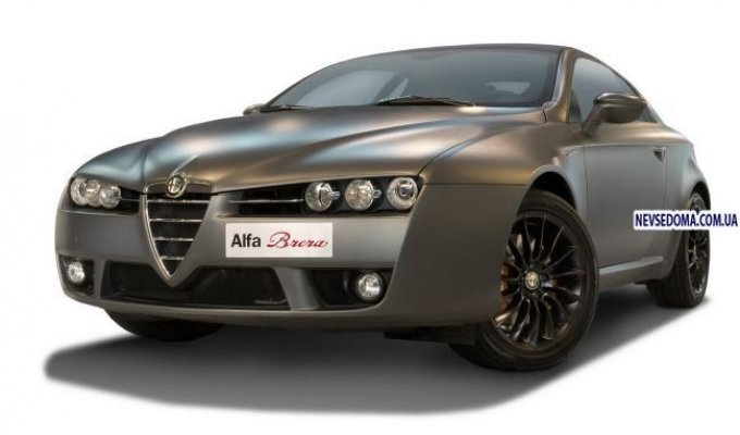 Специальный выпуск Alfa Romeo Brera “Italia Independant” (12 фото)