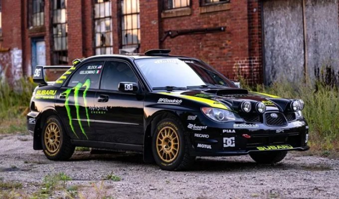 Ken Block's Subaru Impreza WRX STI was put up for sale (35 photos)