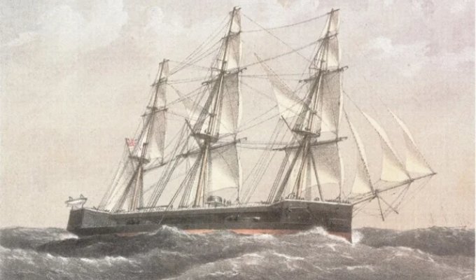 Несовместимость инноваций и реальности. Трагедия HMS Captain (5 фото)