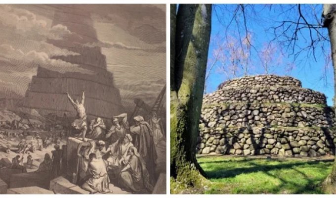 Вавилонская башня пивного короля: зачем шведский магнат построил гору для своих пёселей (9 фото)