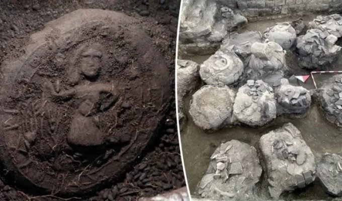 В Турции найден 1200-летний хлеб с изображением Христа (6 фото)