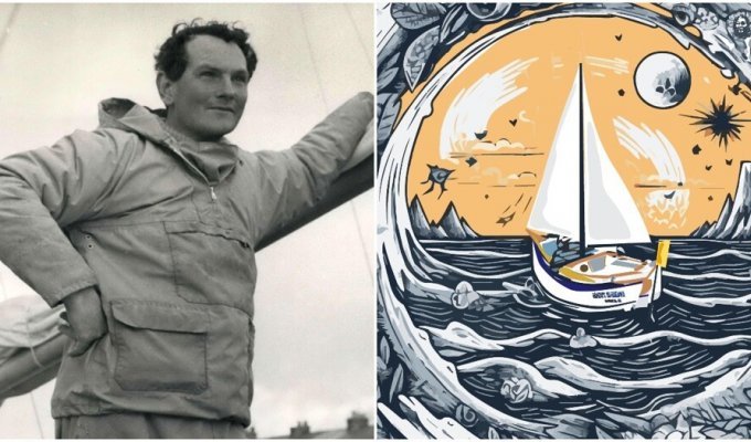 The Odyssey of Donald Crowhurst: adventurism and courage (12 photos)