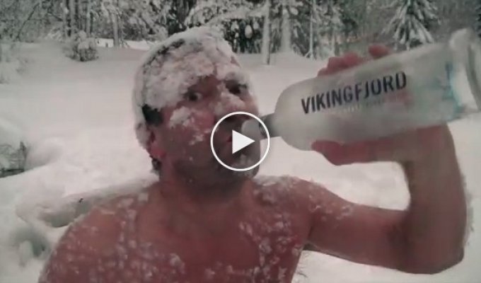 Встреча первого снега в Норвегии