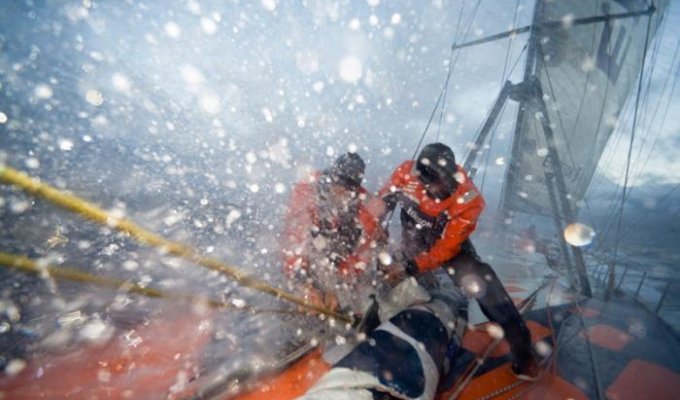 Кругосветная регата Volvo Ocean Race (32 фотографии)