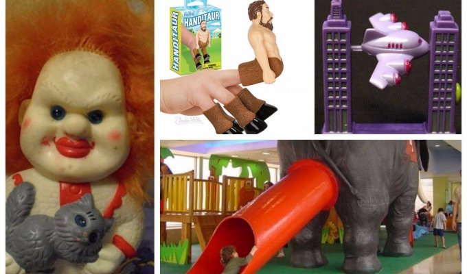 Детские игрушки, которые могут сломать психику даже взрослым (27 фото)