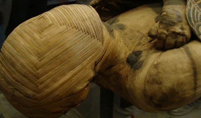 The mystery of the "screaming" mummy is revealed (6 photos)