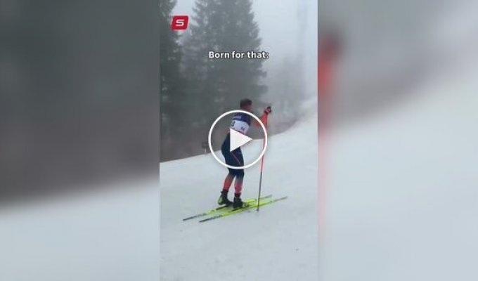 Лижник напився прямо під час марафону